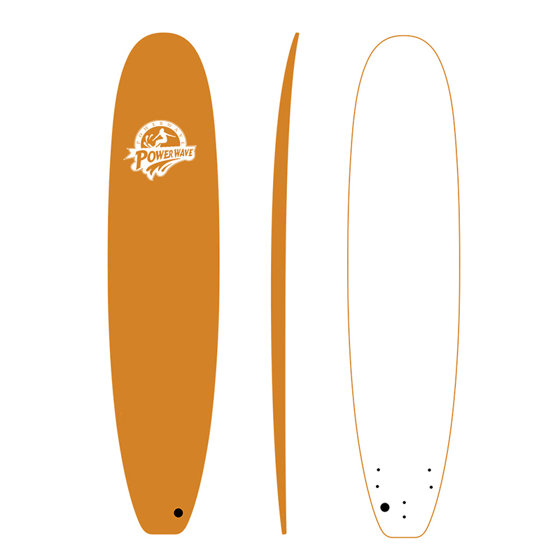 Πορτοκαλί IXPE μαλακά surfboards υψηλής ποιότητας θερμότητα μαλακό κορυφαίο surfboards
